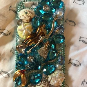 Mermaid phone case for iPhone 4, 4s, 5, 5s